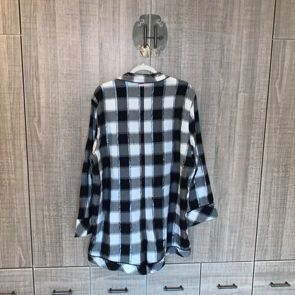 Victoria’s‎ Secret Plaid Romper Pajamas.